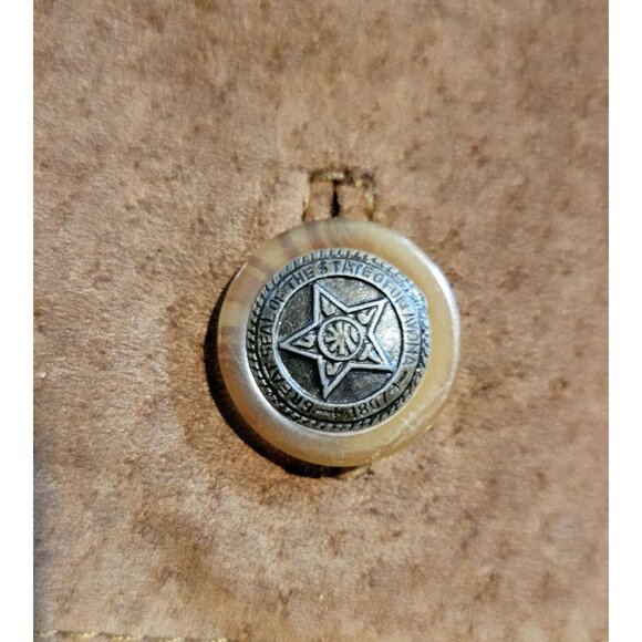 Greatland Apparel Suede Leather 4 Button Vest Brown Size Large Vintage Western - Picture 6 of 8